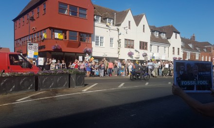 In Pictures: Canterbury’s Anti-Trump Protest