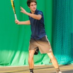 Kent were swinging to victory in all of their men's tennis matches. (Photograph: Daniel Barnby).