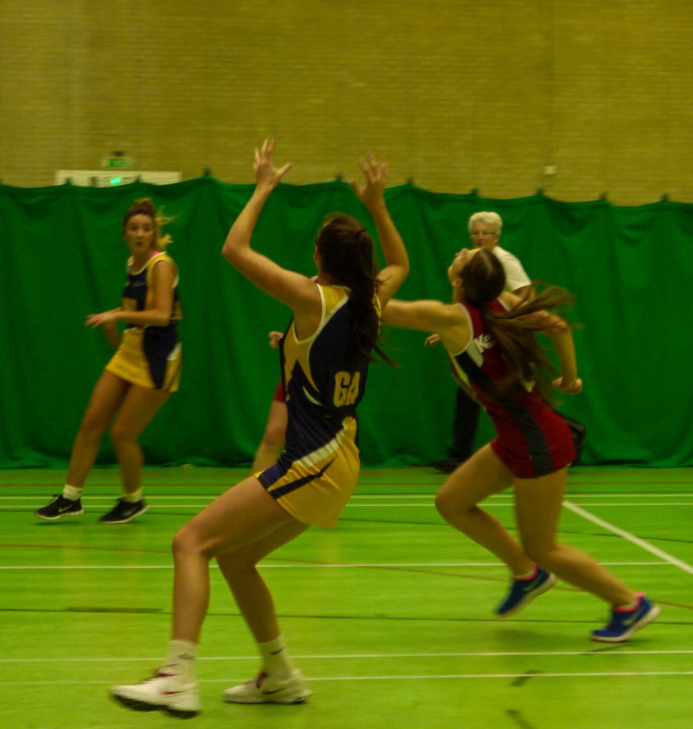 UKC's netball teams will be looking for another positive Wednesday (Photograph: Daniel John) 