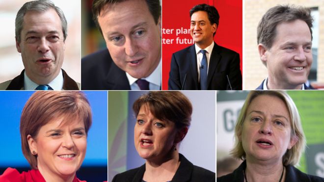 The 7-way Party Leader Debate – As It Will Happen
