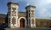 HM Prison Wormwood Scrubs main gate in London. Photo by: Chmee2