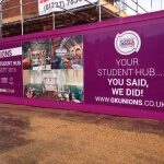 Construction of Student Hub halted